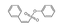 phenyl (Z)-2-phenylethenesulfonate 17299-26-2