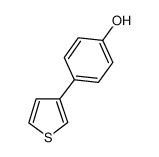 29886-67-7 4-(噻吩-3-基)苯酚