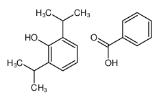 2005-09-6 spectrum, benzoic acid,2,6-di(propan-2-yl)phenol