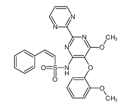 403604-85-3 structure, C24H21N5O5S