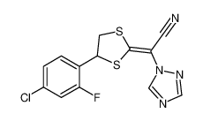 104827-03-4 structure, C13H8ClFN4S2