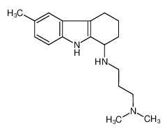 N,N-二甲基-N'-(6-甲基-2,3,4,9-四氢-1H-咔唑-1-基)-1,3-丙烷二胺