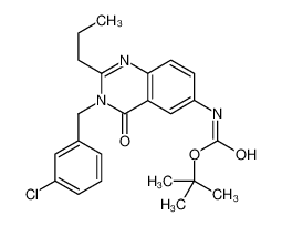 579523-17-4 structure, C23H26ClN3O3