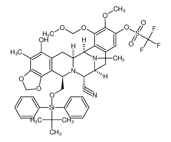 203922-35-4 structure, C44H48F3N3O10SSi