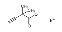 851233-80-2 spectrum, potassium 2-cyano-2-methylpropanoate