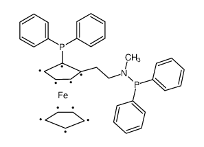 (R)-N-二苯基膦-N-甲基-(S)-2-(二苯基膦)二茂铁基乙胺