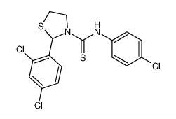 590379-20-7 structure, C16H13Cl3N2S2