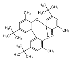 15175-44-7 2,5',10-tri-tert-butyl-3',4,8-trimethyldibenzo[d,f][1,3]-dioxepin-6-spirocyclohexa-3',5'-dien-2'-one