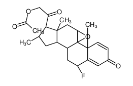 61618-91-5 structure, C24H29FO5