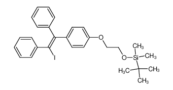 113202-57-6 structure, C28H33IO2Si