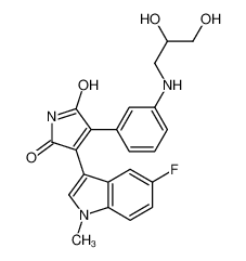 396091-16-0 structure, C22H20FN3O4