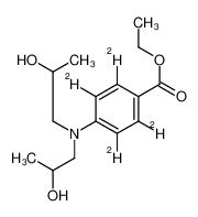 1189469-25-7 structure, C15H19D4NO4