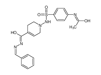 160857-58-9 structure, C21H23N5O4S