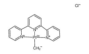 162978-76-9 structure, C16H13ClN3Pt+++