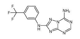 1453125-15-9 structure, C11H8F3N7