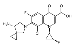 127199-06-8 structure, C19H18ClF2N3O3