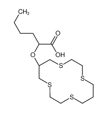 162316-51-0 structure, C16H30O3S4