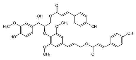 405281-76-7 structure, C39H38O12