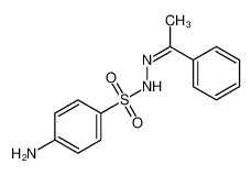 5462-40-8 4-氨基-N-(1-苯基亚乙基氨基)苯磺酰胺