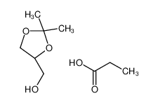 62244-19-3 [(4R)-2,2-dimethyl-1,3-dioxolan-4-yl]methanol,propanoic acid