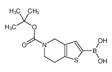 [5-[(2-methylpropan-2-yl)oxycarbonyl]-6,7-dihydro-4H-thieno[3,2-c]pyridin-2-yl]boronic acid 1078151-34-4