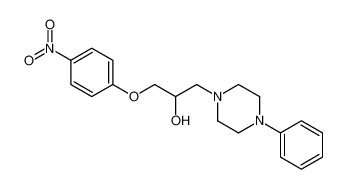 1-(4-nitrophenoxy)-3-(4-phenylpiperazin-1-yl)propan-2-ol 64511-26-8