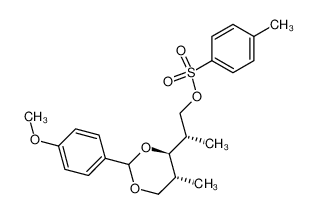 174420-05-4 Toluene-4-sulfonic acid (S)-2-[(4R,5R)-2-(4-methoxy-phenyl)-5-methyl-[1,3]dioxan-4-yl]-propyl ester