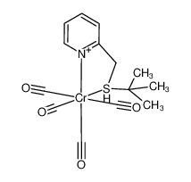 79269-01-5 structure, C14H16CrNO4S+