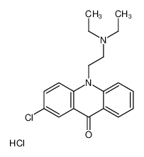 2-Chloro-10-[2-(diethylamino)ethyl]-9(10H)-acridinone hydrochlori de (1:1)