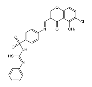 198649-77-3 structure, C24H18ClN3O4S2