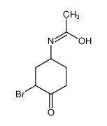 2-溴-4-乙酰氨基环己酮