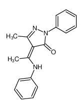 57784-84-6 4-(1'-anilinoethylideno)-3-methyl-1-phenylpyrazolin-5-one