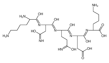 116430-79-6 structure, C25H45N9O10