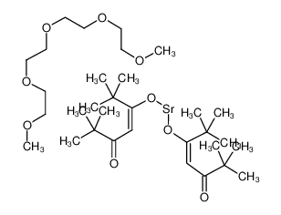 150939-76-7 structure, C32H60O9Sr