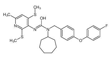 179054-51-4 structure, C29H34FN3O2S2