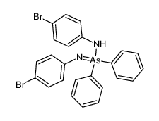 110837-90-6 structure, C24H19AsBr2N2