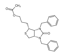 27368-82-7 spectrum, 4t-(3-acetoxy-propyl)-1,3-dibenzyl-(3ar,6ac)-tetrahydro-thieno[3,4-d]imidazol-2-one