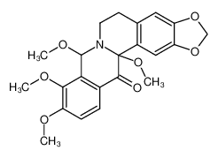 64644-02-6 spectrum, 8,9,10,14-tetramethoxy-13-oxoberbine