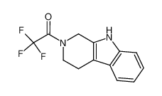 2-(trifluoroacetyl)-1,2,3,4-tetrahydro-9H-β-carboline 191279-34-2