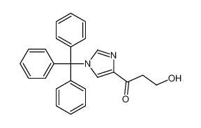 3-羟基-1-(1-三苯甲游基-1H-咪唑-4-基)-1-丙酮