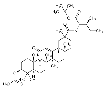 1620133-38-1 N-(L-isoleucine tert-butyl ester)-3β-acetyl-11-oxo-olean-12-en-18β-H-30-amide