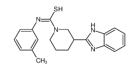 606089-77-4 structure, C20H22N4S