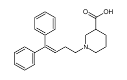 1-(4,4-Diphenyl-3-buten-1-yl)-3-piperidinecarboxylic acid 85375-85-5