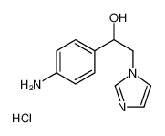 1-(4-aminophenyl)-2-imidazol-1-ylethanol,hydrochloride 77234-61-8