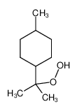 1-(2-hydroperoxypropan-2-yl)-4-methylcyclohexane 80-47-7