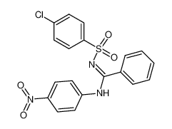 N2-p-Chlorbenzolsulfonyl-N1-(4'-nitrophenyl)benzamidin 31789-97-6