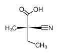 41216-85-7 spectrum, (S)-2-cyano-2-methylbutanoic acid