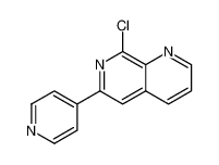 8-chloro-6-pyridin-4-yl-1,7-naphthyridine 1211595-29-7