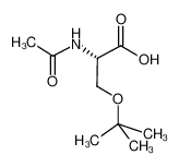 (2S)-2-acetamido-3-[(2-methylpropan-2-yl)oxy]propanoic acid 77285-09-7