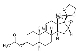 884488-48-6 spectrum, 3β-acetoxy-16α,17α-epoxy-20,20-ethylenedioxy-5α-pregn-9(11)-ene